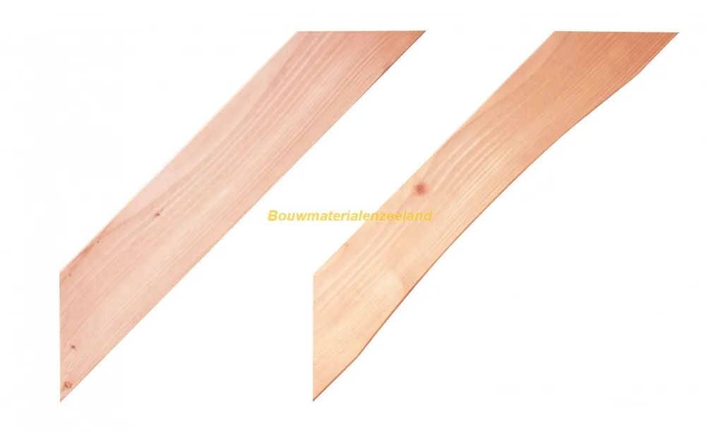 Woodvision Douglas geschaafde schoor recht 4,5x14,5x70 cm, onbehandeld