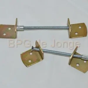 Schermsteun (4st) + Patentboutjes (2st) set