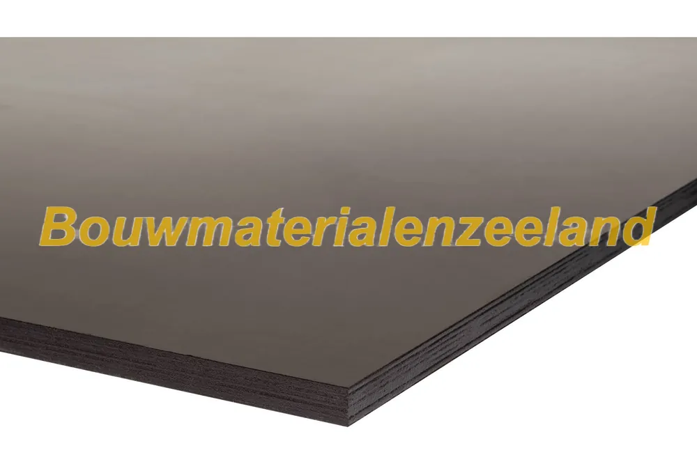 Betontriplex Chinees populier afmeting 125x250 cm dikte 18 mm