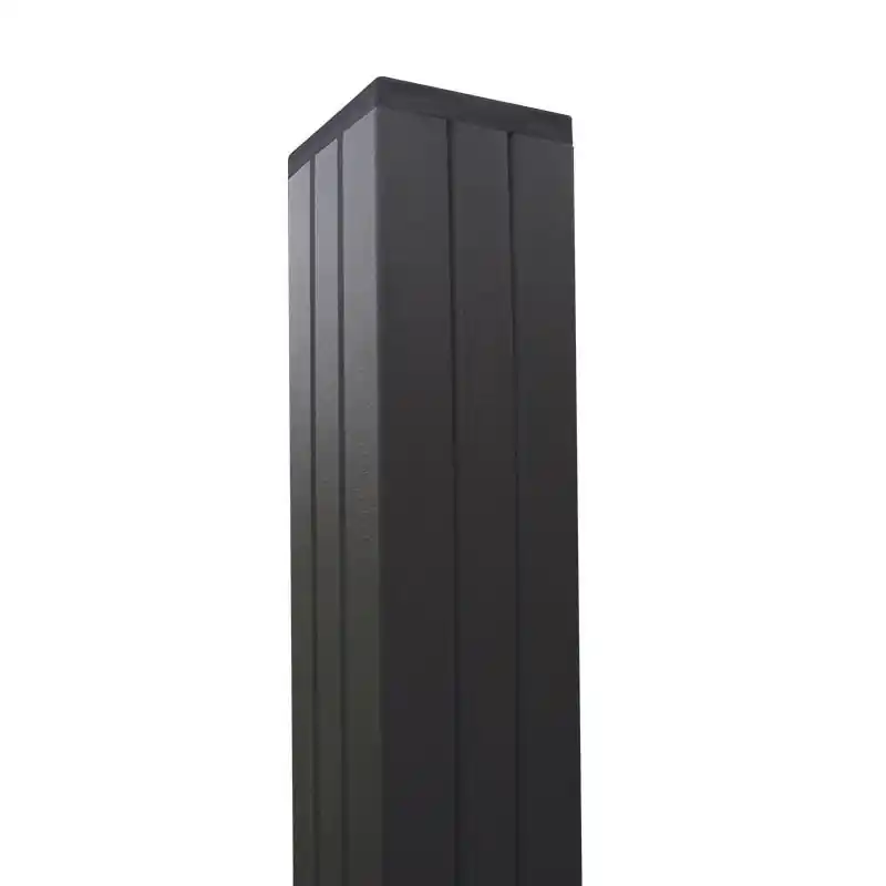 Aluminium paal Modulair 68x68x2700 mm antraciet poedercoat