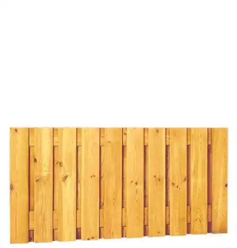 BPG tuinscherm 180x90 21 planks