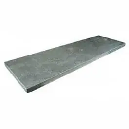 Vijverrand bluestone 100x25x3 cm gezoet