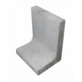 L-element 40x40x40 cm grijs