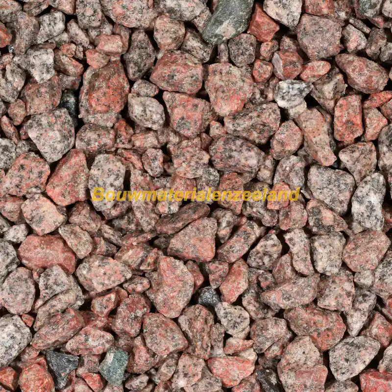 Granietsplit rose/rood Granito Rosso Breuksteen 8-16 mm Graniet rose 20 kg