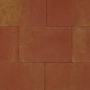 Straksteen 20X30X5 TERRACOTTA/GEEL ( uitlopend)