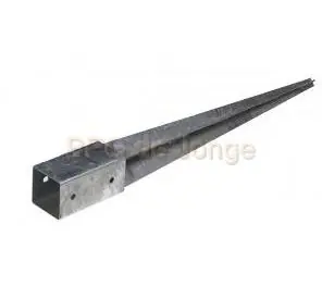 Insteek Pergoladrager 71x71x750mm verz.