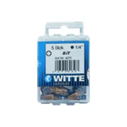 Bitsen Witte Torx [ 5x] T40 25mm 1/4" 42
