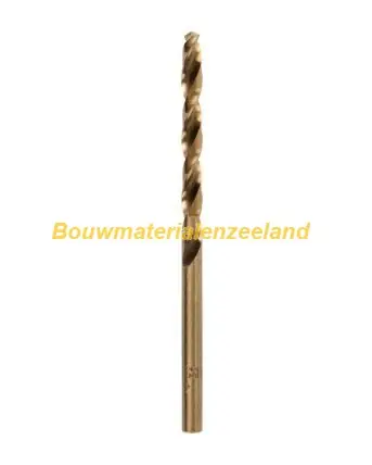 Metaalboor Hss-CO 4,5x80mm aantal in verp. 1