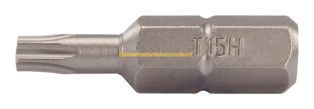 Schroefbit T15x25mm aantal in verp. 2