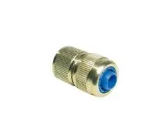 BI snelkoppeling met stop en slanghouder ? 12-18 mm (messing-rubber) in blister