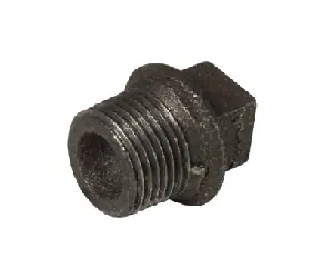Mall stop 3/4 inch bu Plieger label gl zwart