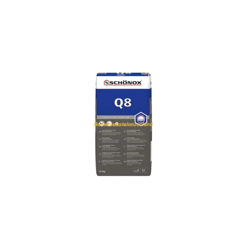 Schonox Q8 poederlijm zak 15 kg 42 zk/plt