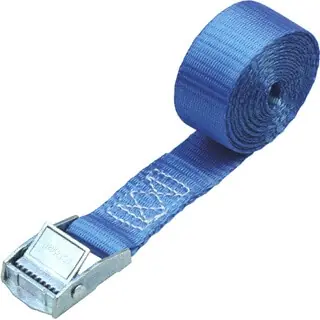 Loadlok Spanband met klemgesp blauw LC250 2m