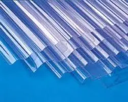 Pevelux golfplaat 76/18 - 1.2 mm helder 1150x2130 mm