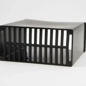 Ubbink Vloerventilatiekoker (WF) muurrooster kunststof zwart 0291020