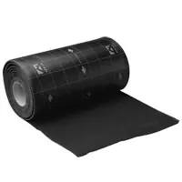Ubbink Ubiflex loodvervanger standaard zwart B= 300 mm rol 6 m1