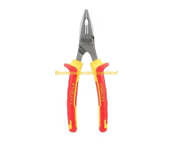 Stanley 0-84-002 VDE 1000V combinatietangen 200mm opkaart