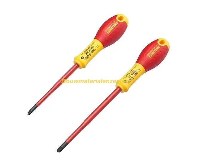 Stanley FMHT0-62649 schroevendraaier-set borneo PZ1 x 100mm en pz2 x 125mm