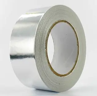 Aluminiumtape WA (S) zilver 50 mm x 30 mu rol 45 m1 (art. TTAC0020)