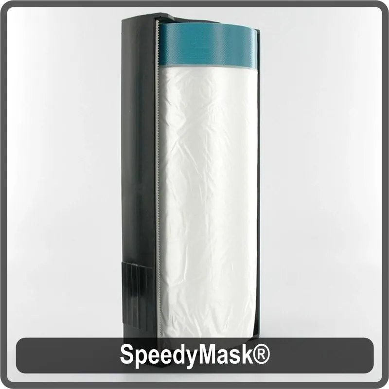 Speedymask dispenser SM-120 (kokerlengte 200 mm) zwart doos 8 st (art. TTAC0006)