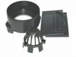 Aco Hexaline set eindplaat onderuitloop