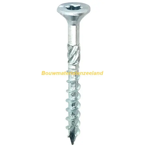 Woodies Ult. spaanplaatschroef 6.0x140 verz. kop zelfb. pt tx-30 deeldr verz ds 100 st