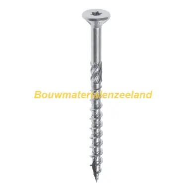 Woodies Ult. spaanplaatschroef 5.0x70 verz. kop zelfb. pt tx-25 deeldr rvs ds 200 st
