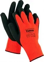 Werkhandschoen winter Palawan Fluor oranje maat 10