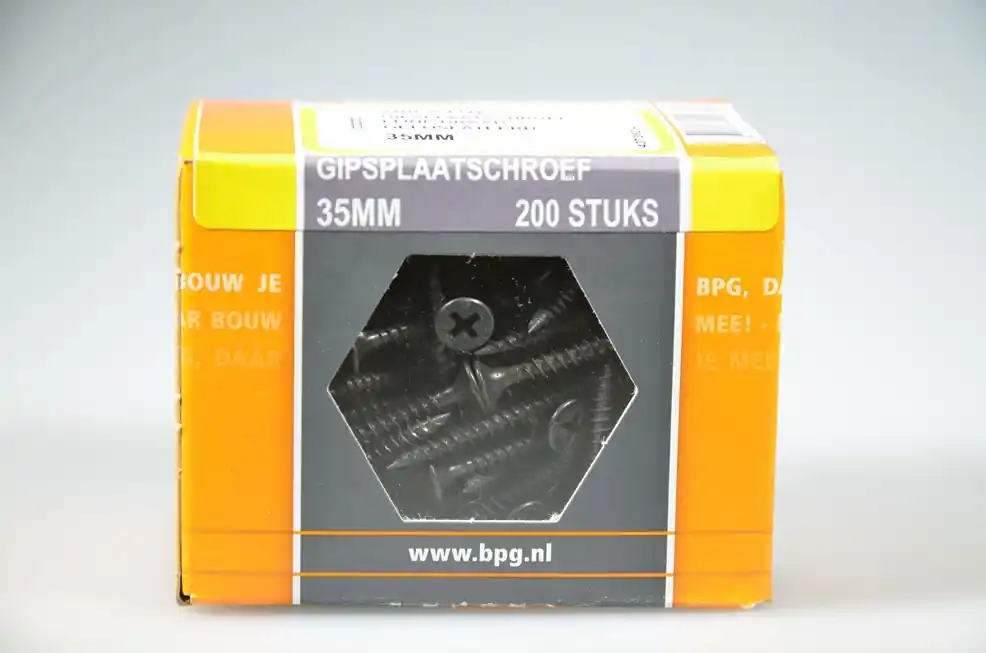 gipsplaatschroef 3.5x35 trompetkop scherpe pt fijne dr gefos ds 200 st