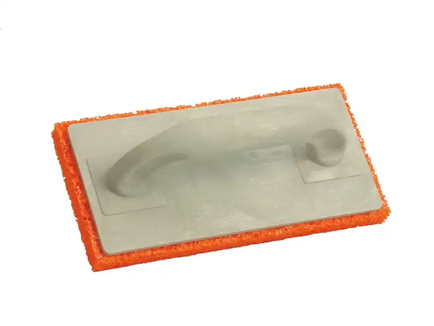 Schuurspons SUPER PROF kunststof fijn rood 290x150x20mm SUPERSOFT greep