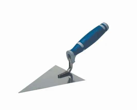 Punttroffel SUPER PROF ECO spits L = 140mm RVS met SUPERSOFT greep