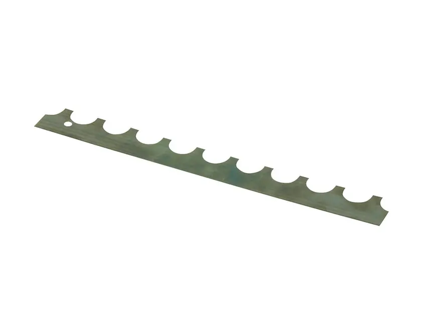 Lijmmes L = 280mm LV7 8x20x12mm halfrond doos 3 st