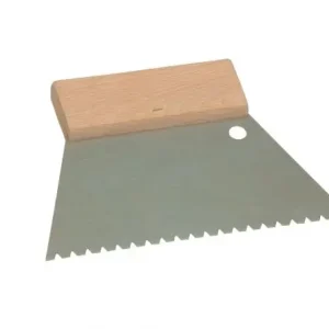 Lijmkam SUPER PROF L = 180mm middel getand houten greep