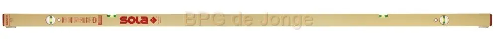 Stelwaterpas aluminium SOLA AZH L = 1500mm