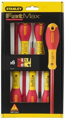 Fatmax 6-delige schroevendraaierset vde ph Parallel op kaart