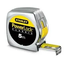 Rolbandmaat powerlock 5m - 19mm boveninkijkvenster op kaart
