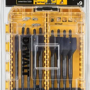 9-delig, speedboren EXTREME diam, TOUGH CASE