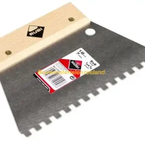 Rubi Eenvoudige lijmspaan 18 cm6x6 mm met houten greep
