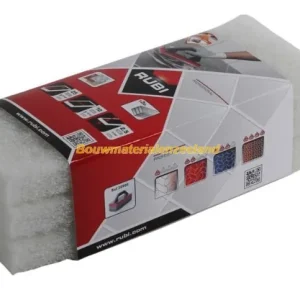 Rubi 3 Zeer zachtereserve-schuursponzen 25 cm (wit)