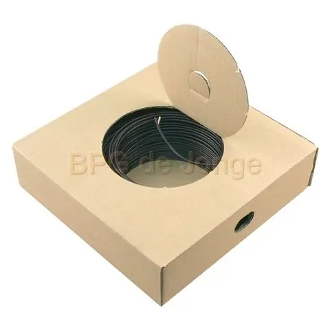 Installatiedraad VD 1,5 zwart rol 20 m1