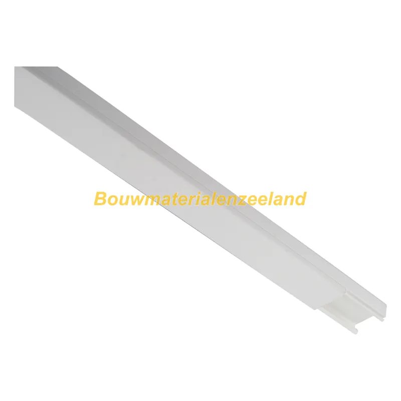 P25 leidinglijst polarwit 2000x25x13 mm
