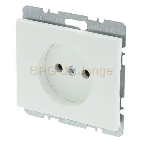 M B K1 inbouw contactdoos 1V polarwit