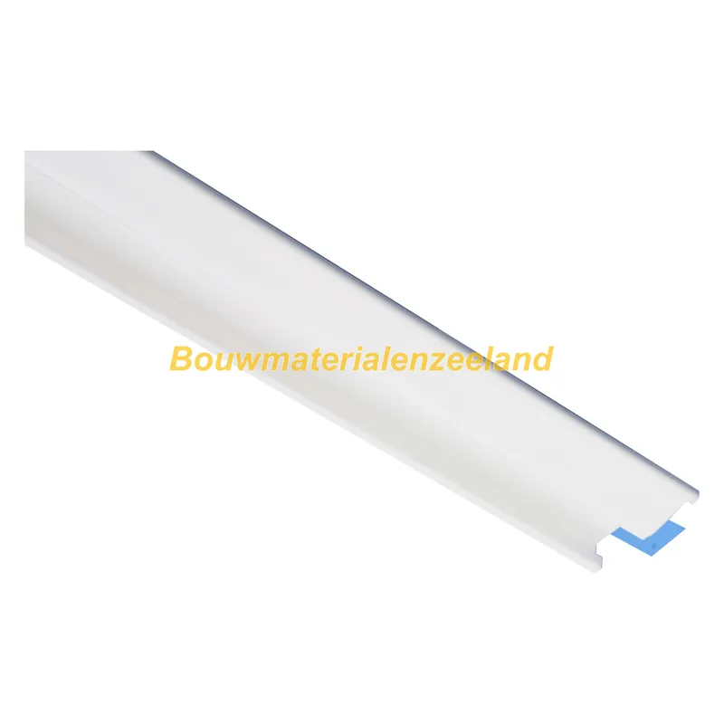 Do leidinglijst 12x7 2m zelfklevend wit