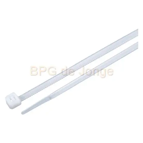 Bundelband transparant 150x2,5 mm zak 100 st