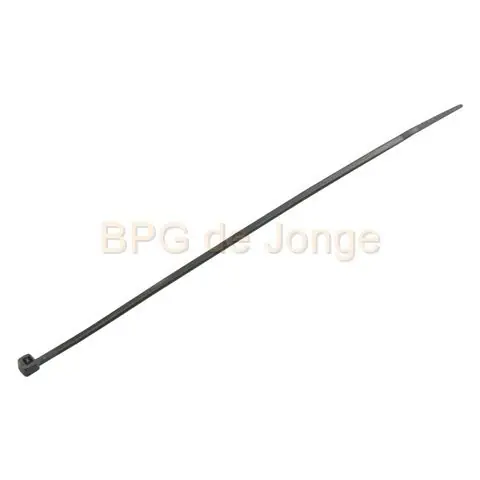 Bundelband zwart 150x2,5 mm zak 100 st