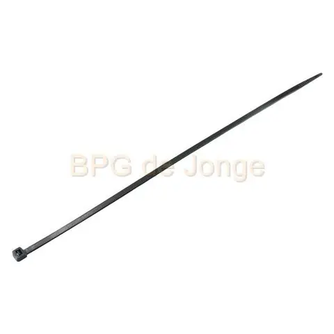 Bundelband zwart 280x4,6 mm zak 100 st
