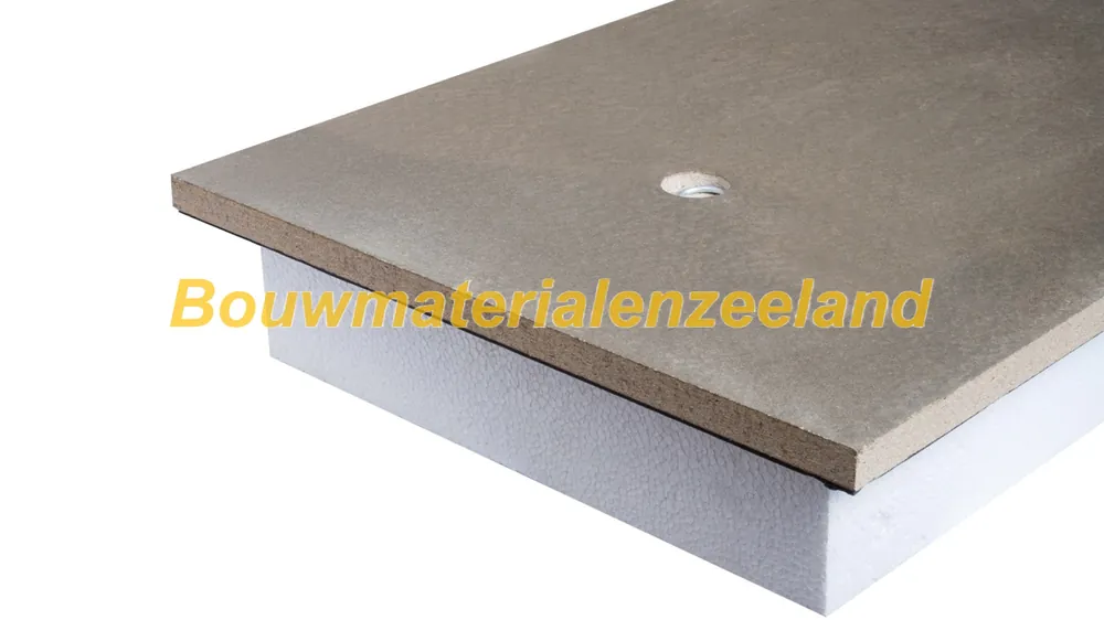Vloerluik 22mm verzonken luikring neopreenband 895x595 mm Rc=2,5