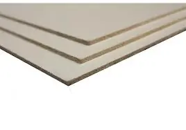 Hardboord wit 122x244x3,2 mm dik