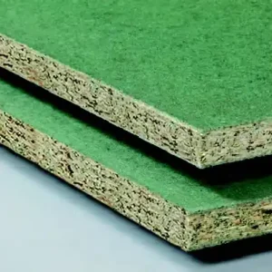 Spaanplaat vochtw. 244x60x18 4TG (groen)