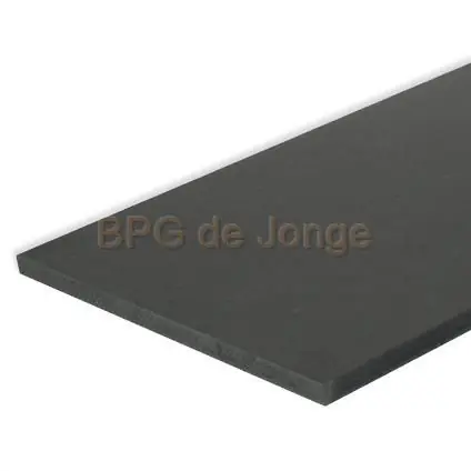 MDF Zwart 122x244x18 mm dik D&D